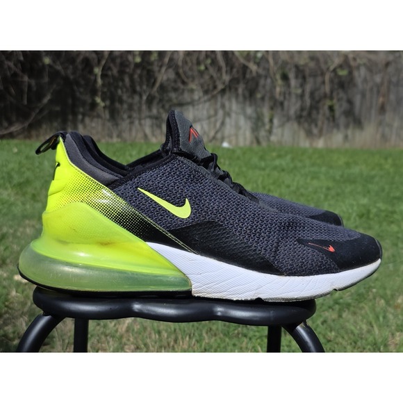 Nike Air Max 270 SE Retro Future Neon Volt 2019 Mens Size 14 Shoes AQ9164-005 - Picture 3 of 9